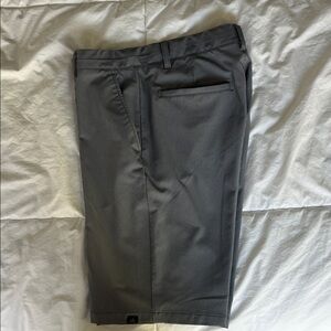 Adidas Light Gray Men's Shorts Size 32 Waist